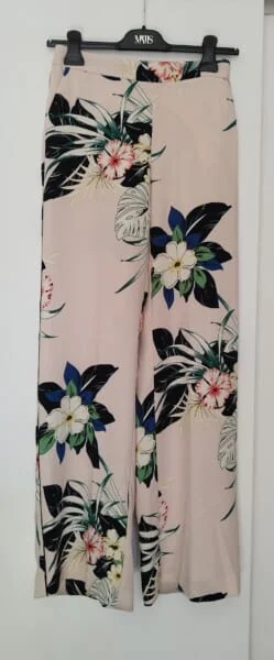 Floral παντελόνι